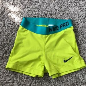 neon nike pros